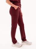 Macee™ Straight Leg Scrub Pant - Burgundy