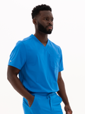 Kota™ V-Neck Scrub Top - Royal Blue
