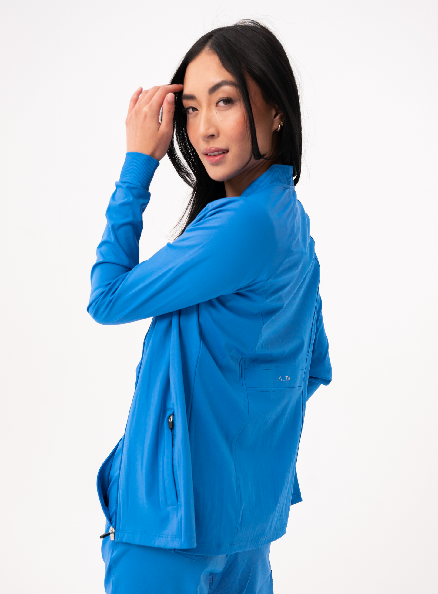 Kelly™ Performance Scrub Jacket - Royal Blue