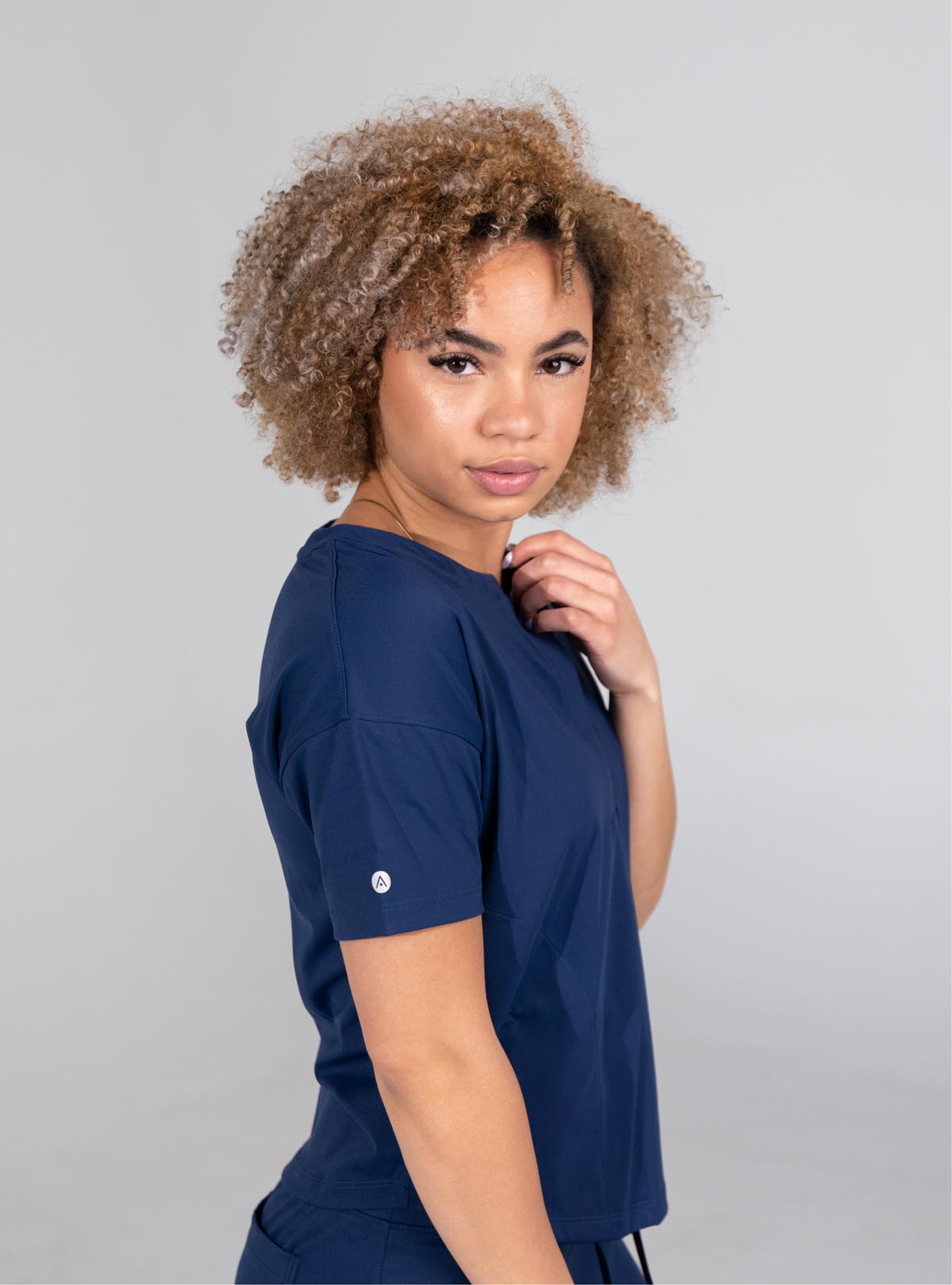 Kenzie™ Two-Pocket Scrub Top