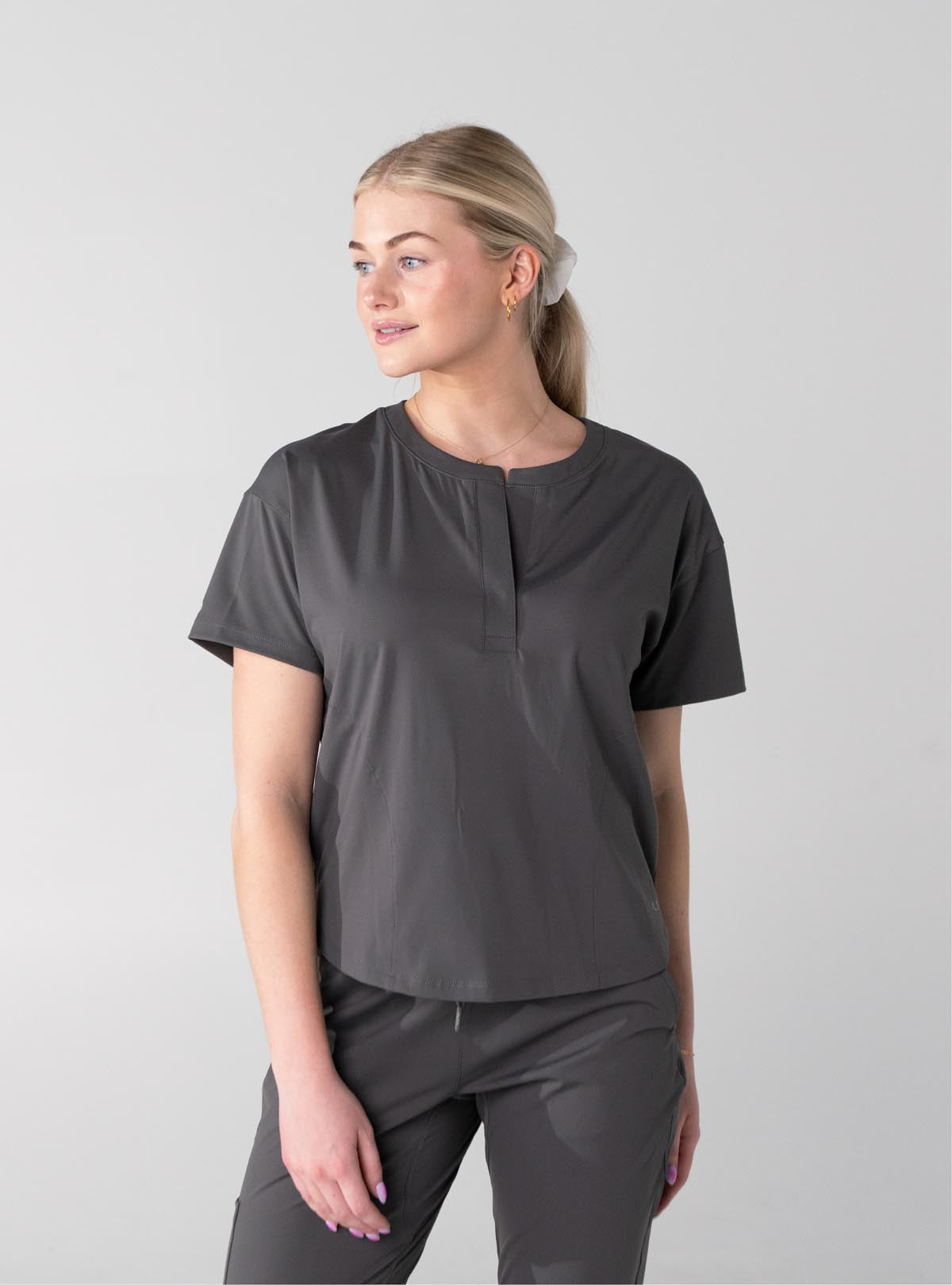 Kenzie™ Two-Pocket Scrub Top