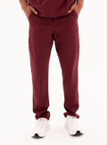 Isaac™ Straight-Leg Scrub Pant - Burgundy