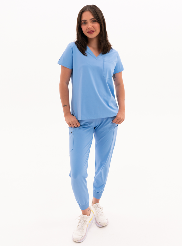 Jana™ Jogger Scrub Pant - Ceil Blue