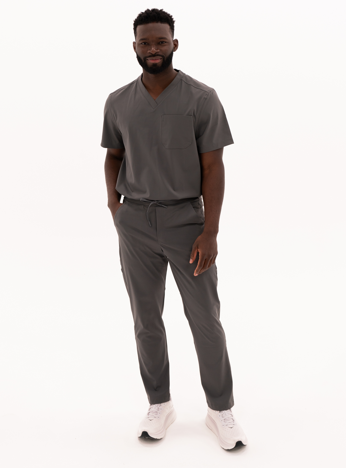 Isaac™ Straight-Leg Scrub Pant - Grey