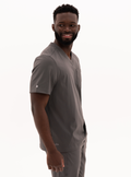 Kota™ V-Neck Scrub Top - Grey