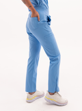 Macee™ Straight Leg Scrub Pant - Ceil Blue