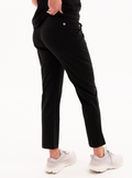 Maggie™ Tapered Crop Scrub Pant - Black