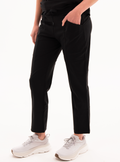 Maggie™ Tapered Crop Scrub Pant - Black