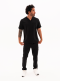 Isaac™ Straight-Leg Scrub Pant - Black