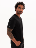 Kota™ V-Neck Scrub Top - Black