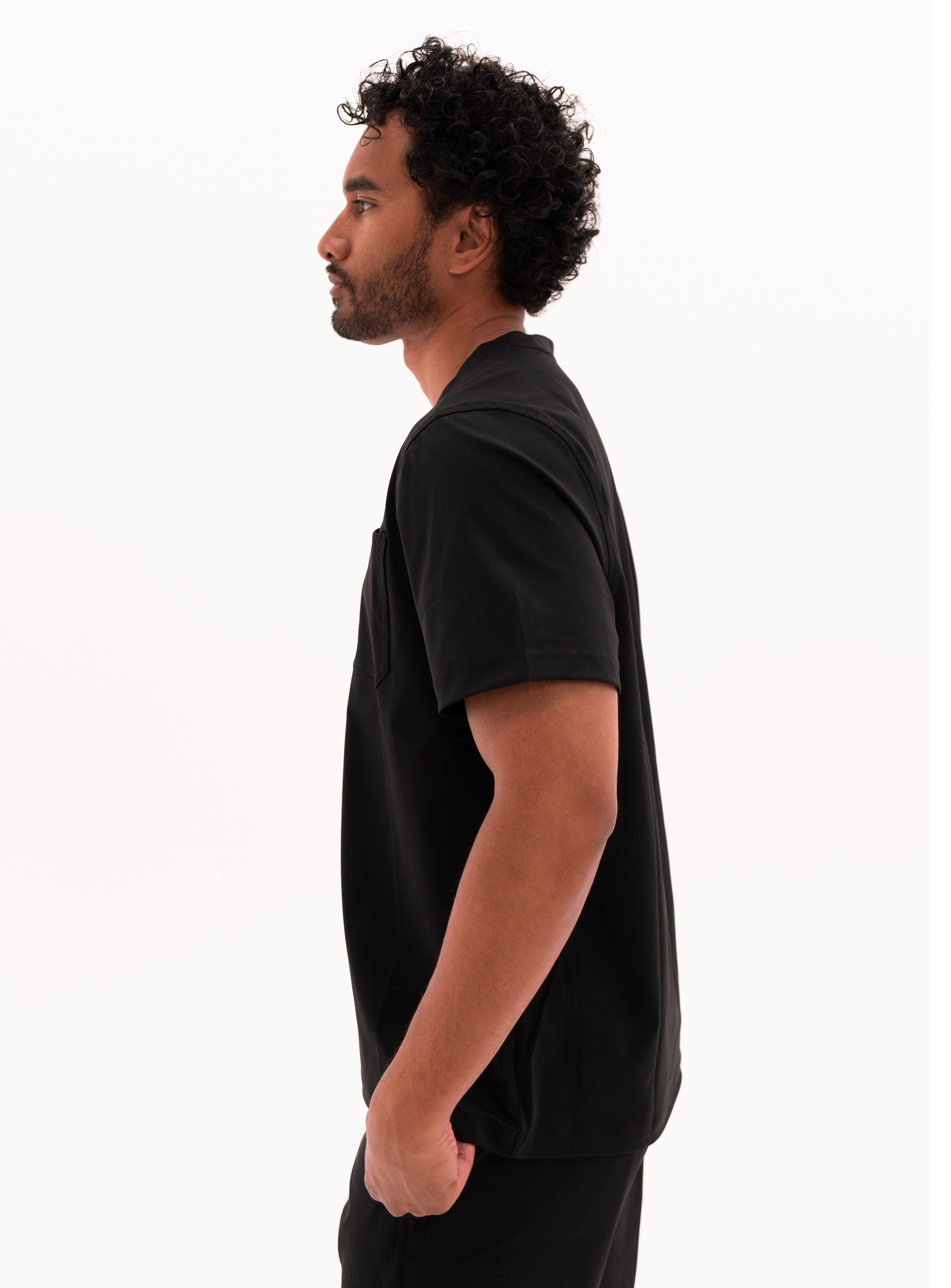 Kota™ V-Neck Scrub Top - Black