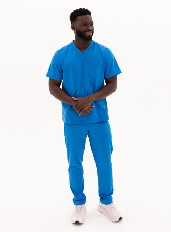 Isaac™ Straight-Leg Scrub Pant - Royal Blue