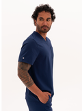 Kota™ V-Neck Scrub Top - Navy