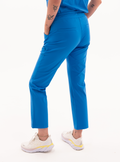 Maggie™ Tapered Crop Scrub Pant - Royal Blue