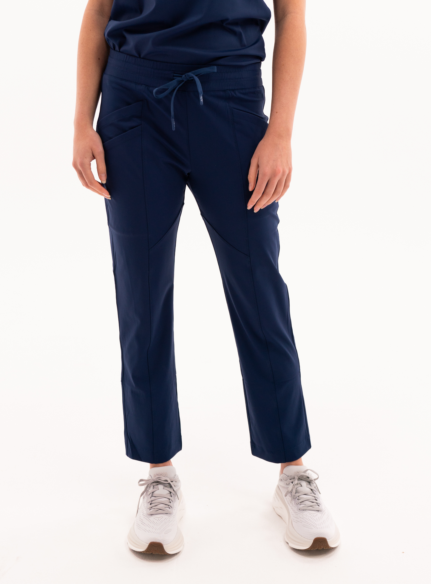 Maggie™ Tapered Crop Scrub Pant - Navy