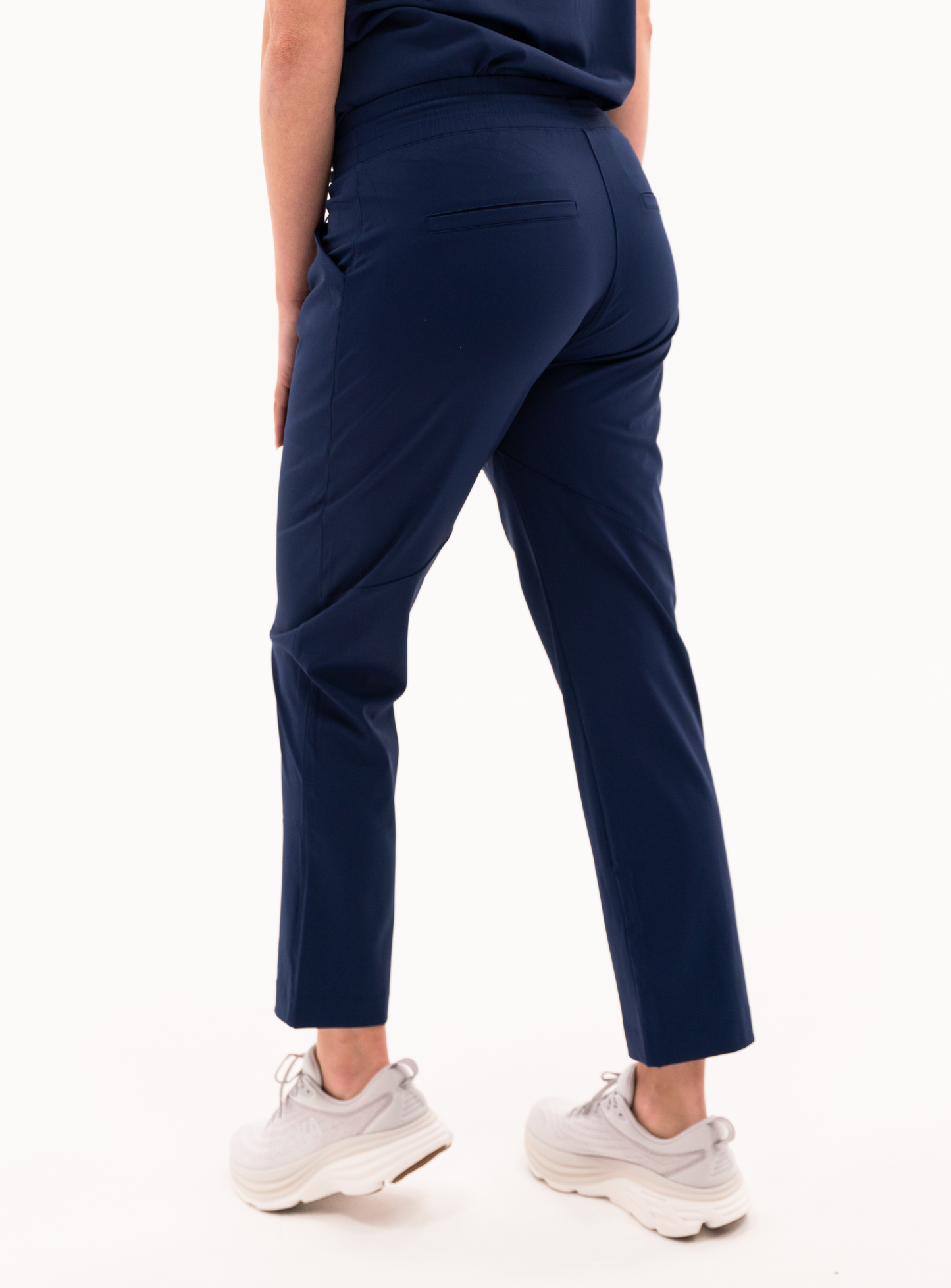 Maggie™ Tapered Crop Scrub Pant - Navy