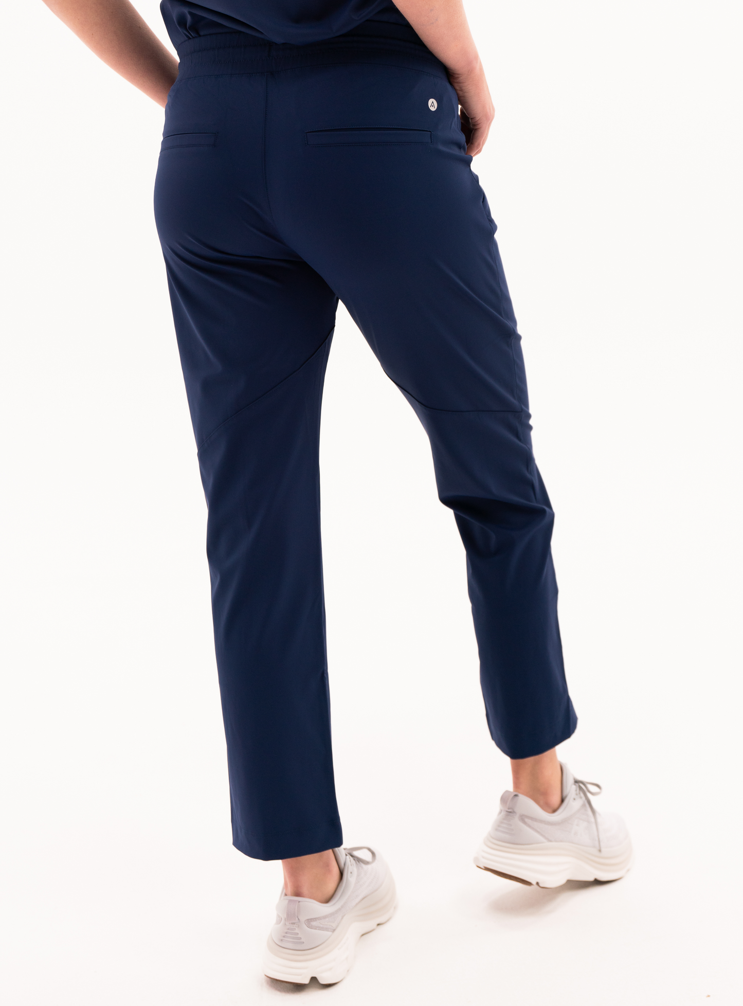 Maggie™ Tapered Crop Scrub Pant - Navy