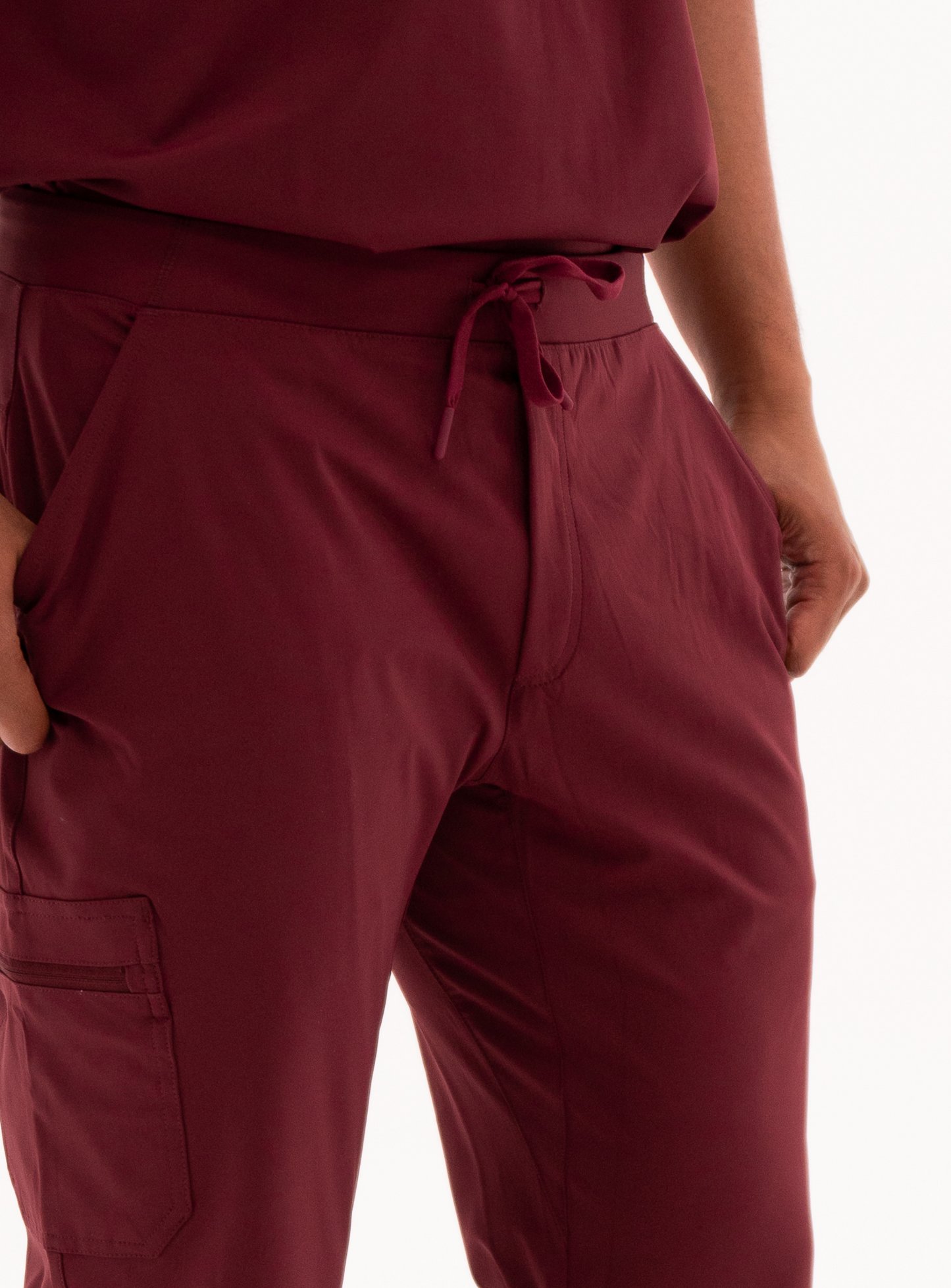 Gerold™ Jogger Scrub Pant - Burgundy