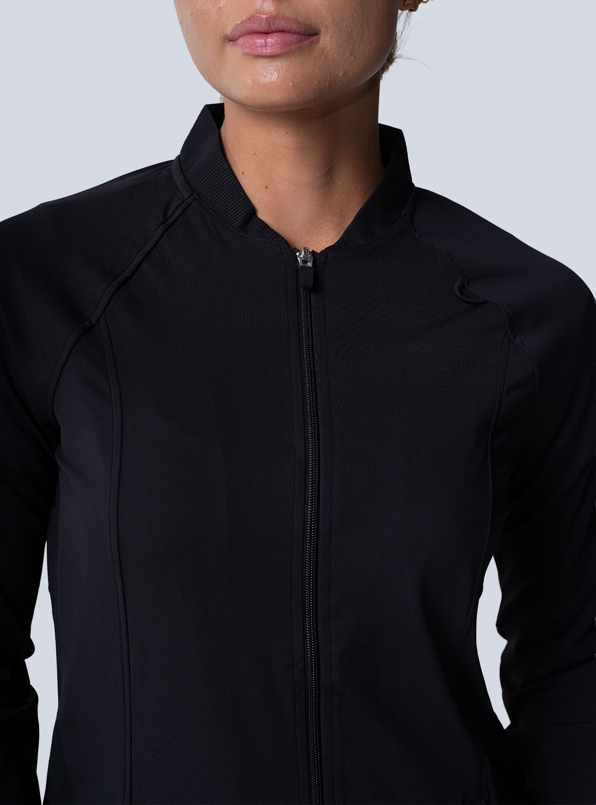 Kelly Performance Scrub Jacket - Black - Detail 1