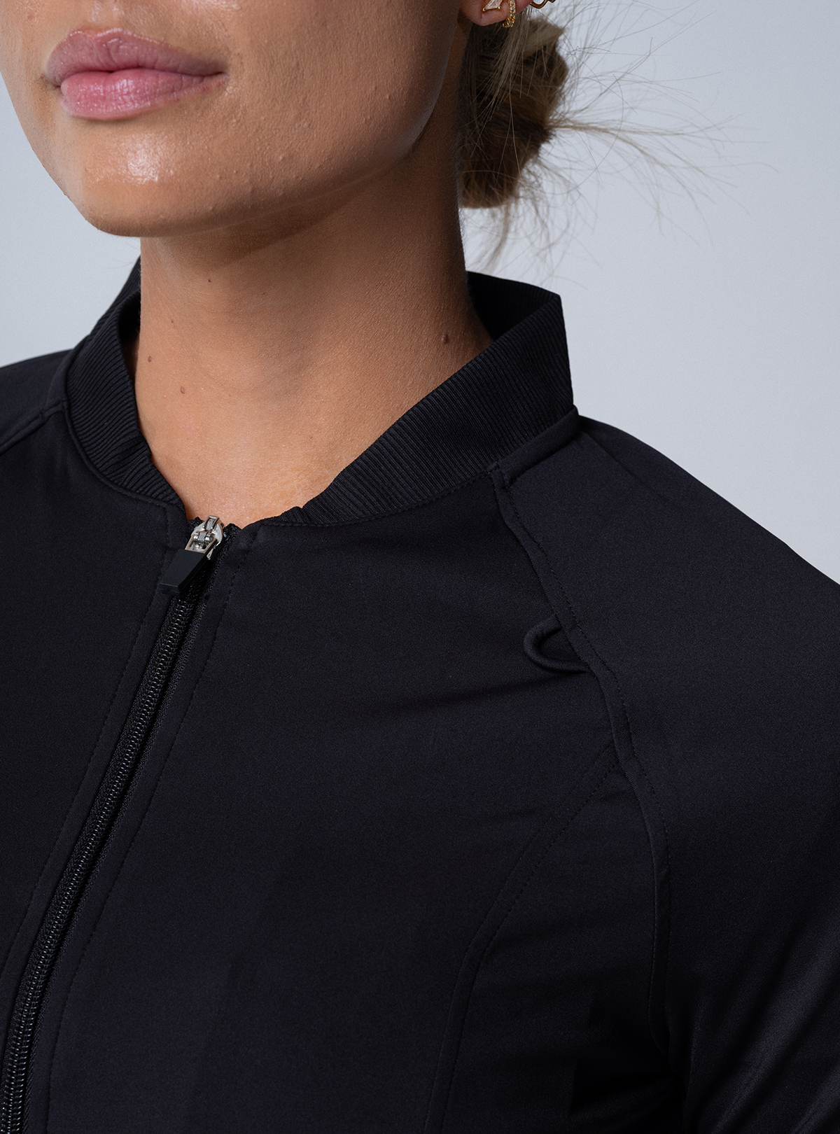 Kelly Performance Scrub Jacket - Black - Detail 3