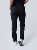 Macee Straight Leg Scrub Pant - Black - Back