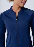 Kelly Performance Scrub Jacket - Navy - Detail 1