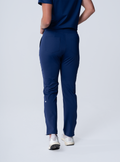 Macee Straight Leg Scrub Pant - Navy - Back