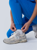 ALTA Jana Jogger Scrub Pant in Royal Blue - detail