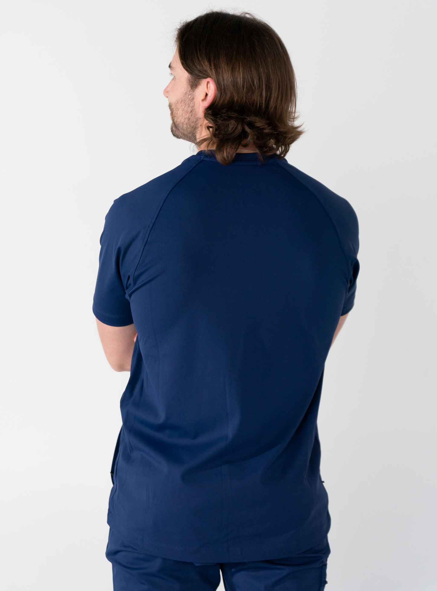 Preston™ Crew Neck Scrub Top - Navy