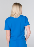 Kenzie™ Two-Pocket Scrub Top - Royal Blue