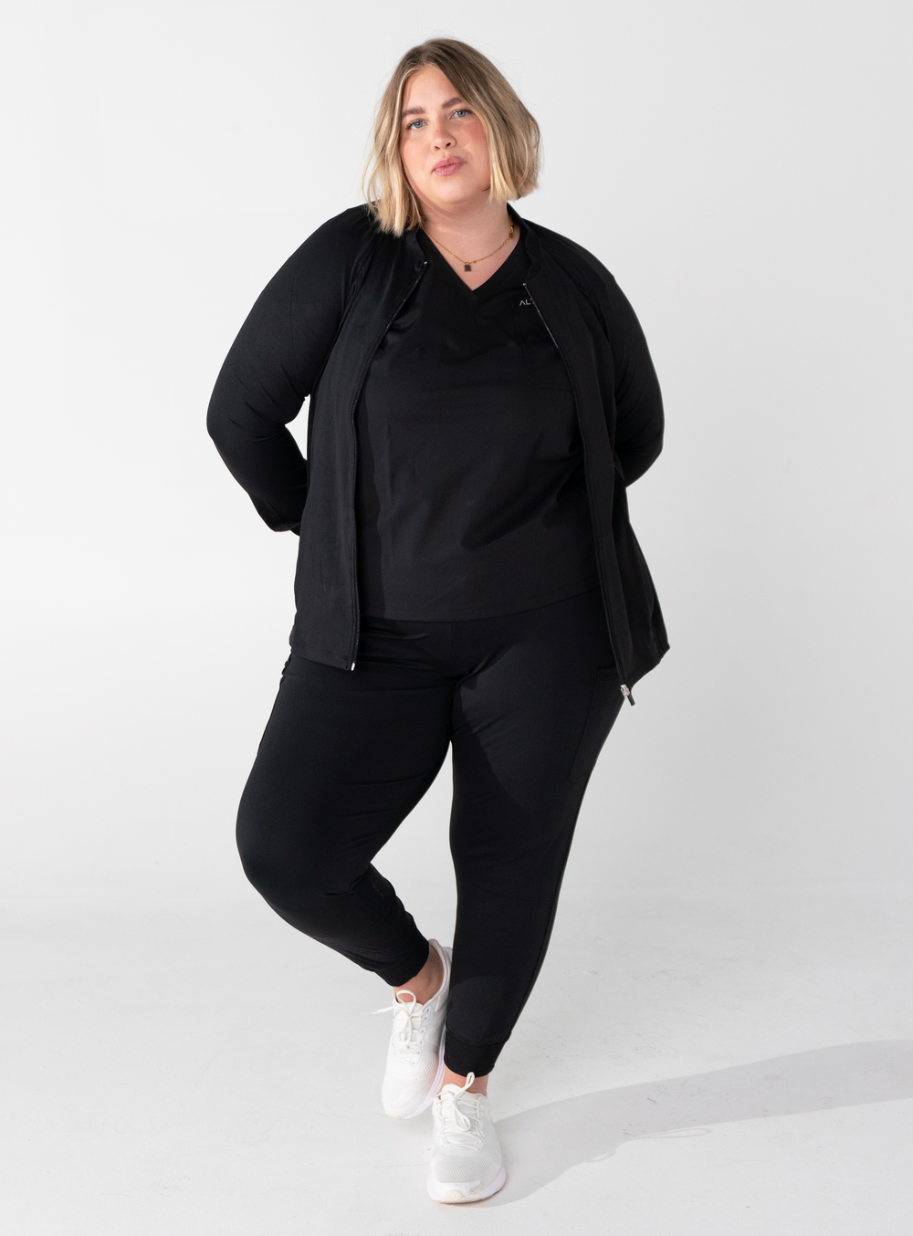 Jana™ Jogger Scrub Pant - Black