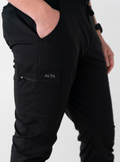 Gerold™ Jogger Scrub Pant - Black