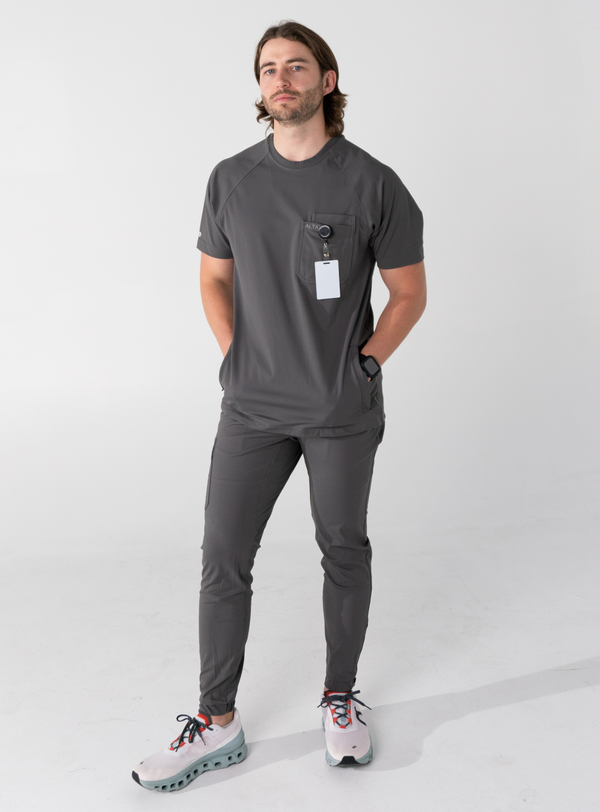 Gerold™ Jogger Scrub Pant - Grey