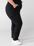 Macee™ Straight Leg Scrub Pant - Black