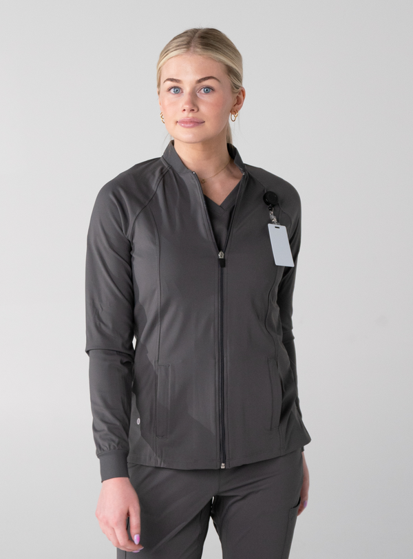 Kelly™ Performance Scrub Jacket - Grey