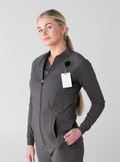 Kelly™ Performance Scrub Jacket - Grey