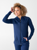 Kelly™ Performance Scrub Jacket - Navy