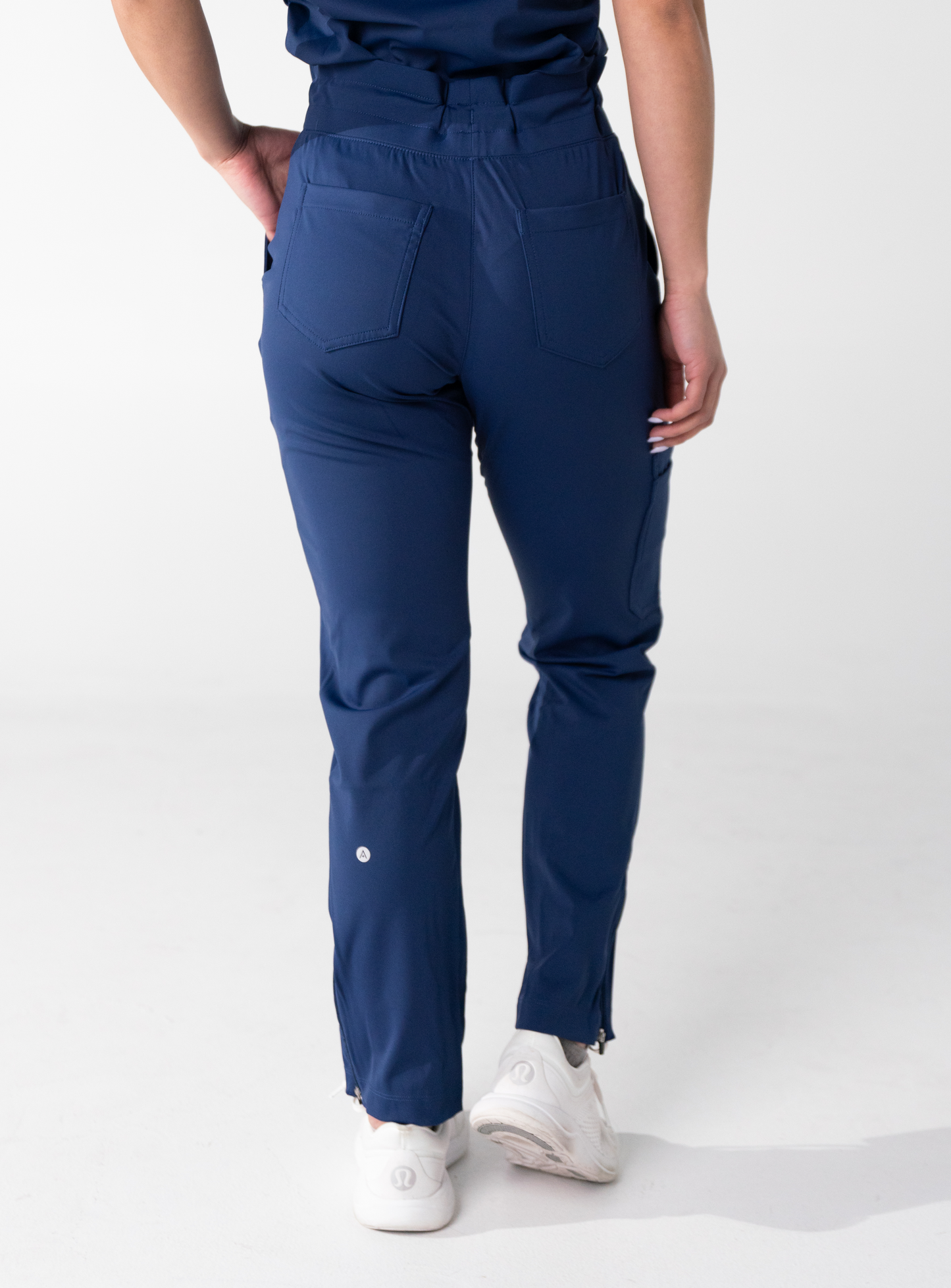 Macee™ Straight Leg Scrub Pant - Navy