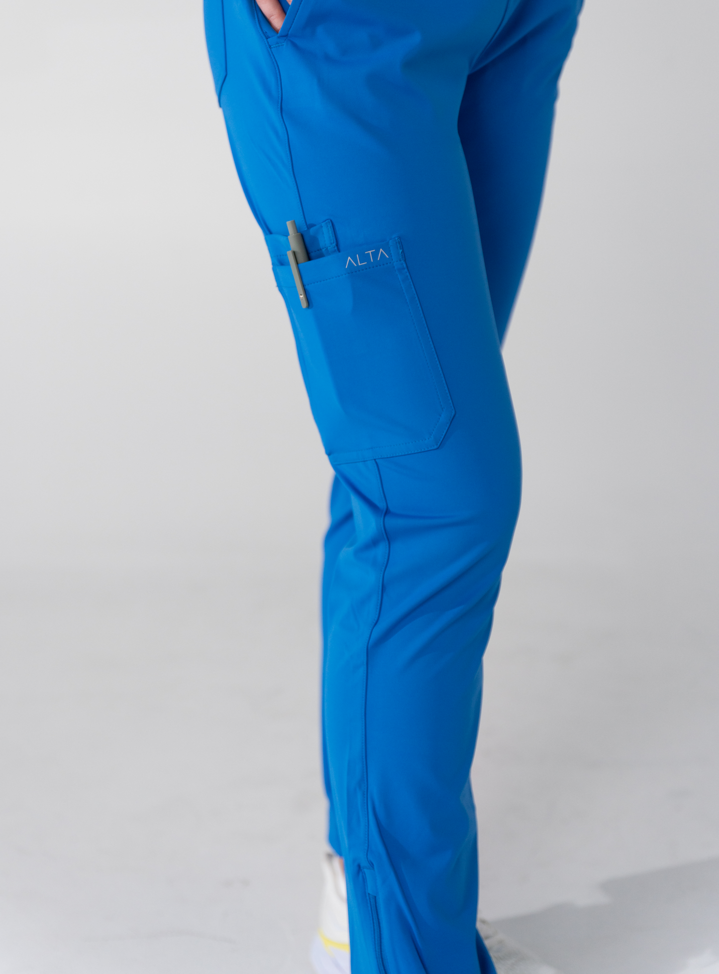 Macee™ Straight Leg Scrub Pant - Royal Blue